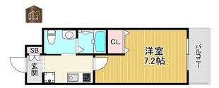 エス・キュート城東中央の物件間取画像